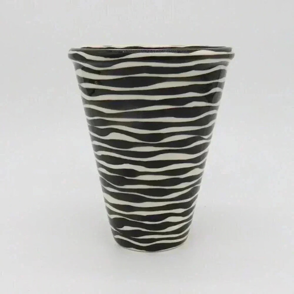 SIGNED SUSAN ESLICK SAN FRANCISCO POST MOD CERAMIC VASE STUDIO ART POTTERY - Picture 1 of 10